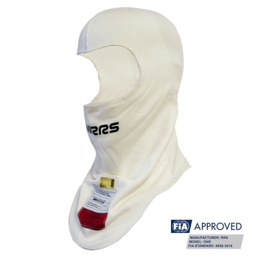 Billede af RRS ONE balaclava - White - FIA 8856-2018