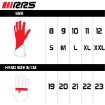 Billede af RRS GRIP 2 racing gloves - Black logo WHITE - FIA 8856-2018 - L