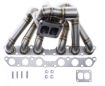 Billede af Toyota 2JZ -GE turbo manifold - T4 split - 3mm. High Quality