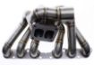 Billede af Toyota 2JZ -GE turbo manifold - T4 split - 3mm. High Quality