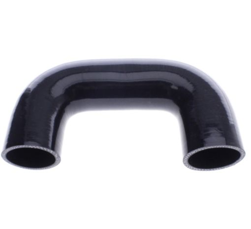 Billede af 2" / 50.8mm. - 180 graders silikonebøjning - Sort