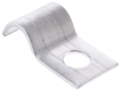 Billede af Rustfri "Chrome" Enkelt P-Klemme 6mm