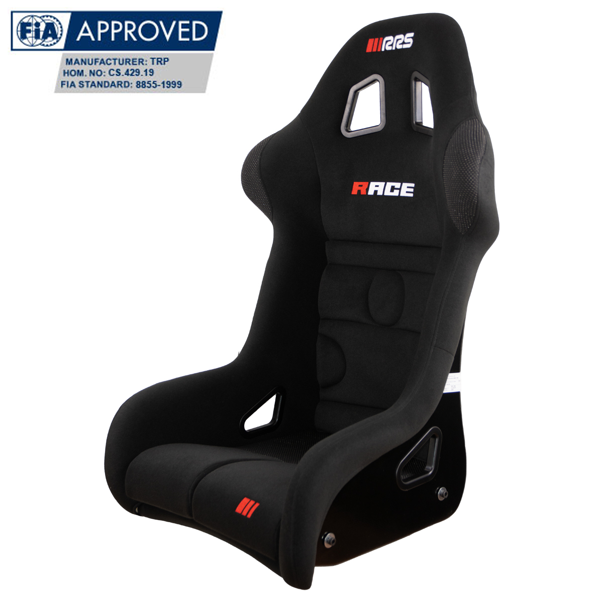 RRS RACE XL FIA Racingsæde 2025 | Qualitec.dk