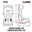 Billede af RRS GT PROPLUS FIA 8855-2021 Racingsæde