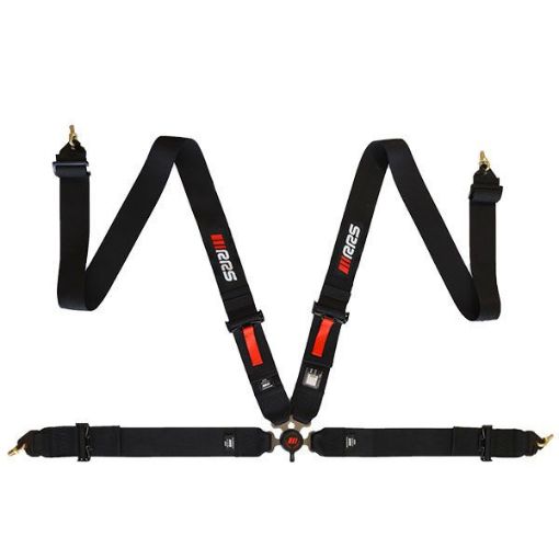 Billede af RRS FIA EVO 4 2,5 Kg Sort Sikkerhedssele (4-Punkt)