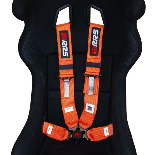 Billede af RRS FIA 4-Punkts Orange Sikkerhedssele