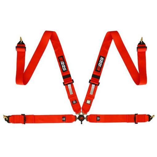 Billede af RRS FIA EVO 4 2,5 Kg Rød Sikkerhedssele (4-Punkt)