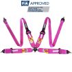 Billede af RRS FIA EVO 4 2,5 Kg Pink Sikkerhedssele (4-Punkt)