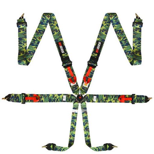 Billede af RRS FIA R6 Camouflage Sikkerhedssele (6-Punkts)
