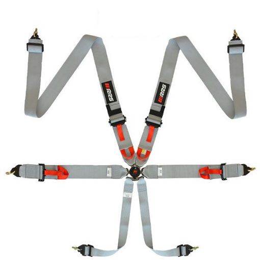 Billede af RRS FIA R6 Grå Sikkerhedssele