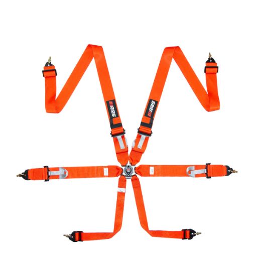 Billede af RRS FIA R6 Orange Sikkerhedssele