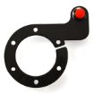 Billede af RRS carbon knapholder til rat med 1 trykknap