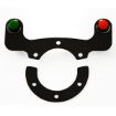 Billede af RRS carbon knapholder til rat med 2 trykknapper