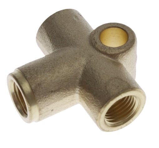 Billede af Omløber / samler Kobber T-stykke