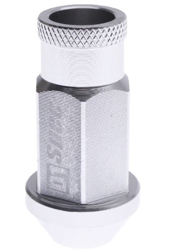 Billede af Aluminium Wheel nuts - M12*1.5 - Silver