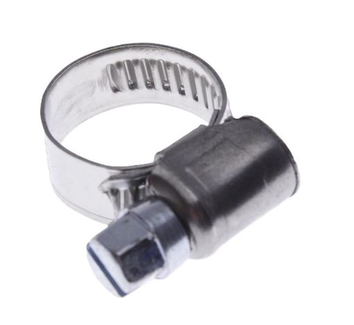 Billede af Rustfri spændebånd - AISI 304 10-16mm.
