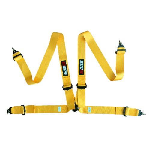 Billede af RRS FIA EVO 4 2,5 Kg Gul Sikkerhedssele (4-Punkt)