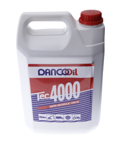 Billede af TEC 4000 15W40 motorolie 5 L