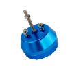 Billede af Billet Turbo Aktuator & Intern Wastegate – Billet Aluminium (0,5–1,4 Bar / Blå)