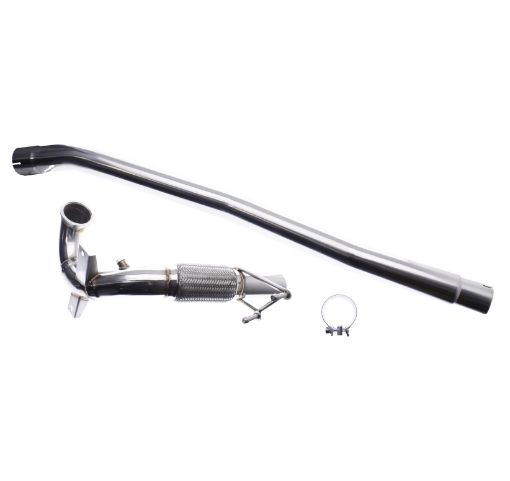 Billede af VW Golf 7 GTI / SEAT LEON CUPRA 5F / Skoda Octavia RS 5E / SKODA SUPERB 4x4 1.8/2.0 TSI - 3" Downpipe