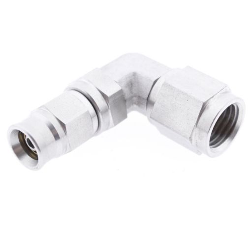 Billede af 90° AN4 gevind -> AN3 PTFE