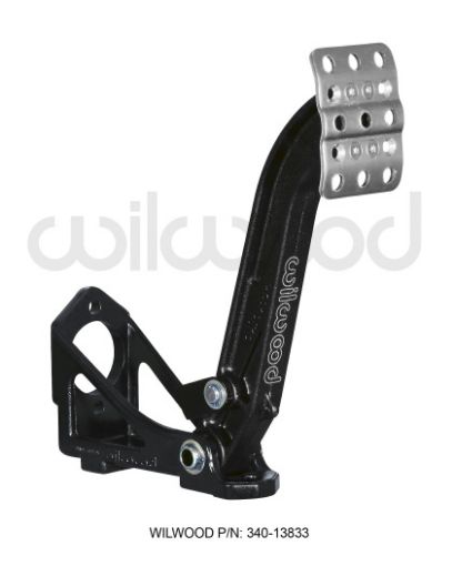 Billede af Wilwood Adjustable Single Pedal - Floor Mount - 6:1