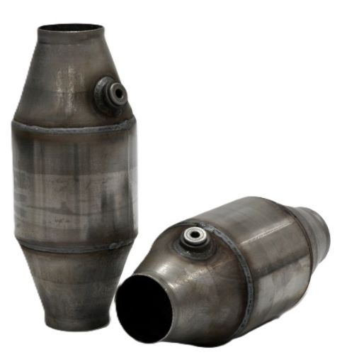 Billede af Simons racing katalysator - 100 cellers metallisk - SBF/FIA Godkendt - 2,5"