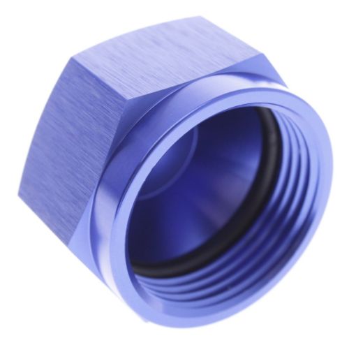 Billede af AN16B Prop med o-ringspakning - Hun - Blå Alu