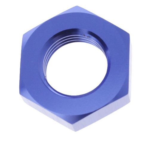 Billede af AN4 Møtrik - Blå Alu