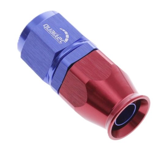 Billede af Lige PTFE AN fitting - AN-4 - Rød/Blå