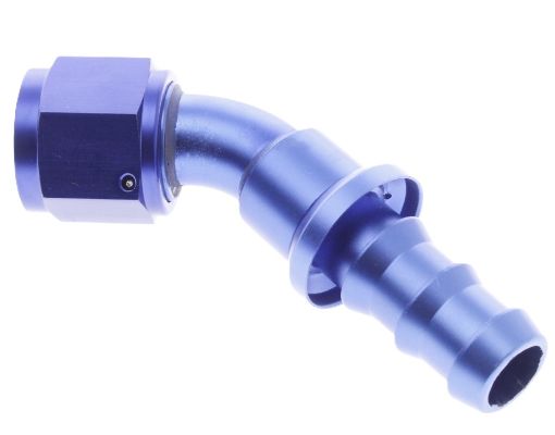 Billede af 45gr. AN fitting - Blå - Push lock