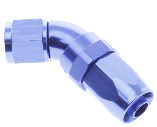 Billede af 45gr. AN fitting - AN-4 - Blå - High flow