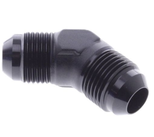 Billede af 45gr. AN fitting - AN10 - Han - Han - Sort