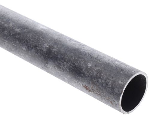 Billede af Sømløse stålrør – Lige 42 mm – 3 mm (Længde 0,5 m)