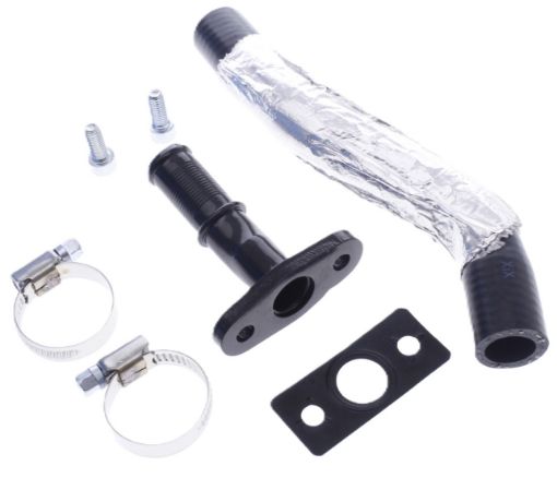 Billede af Oil returløbs kit – 38mm – 16mm slange tilslutning 15gr. vinkel