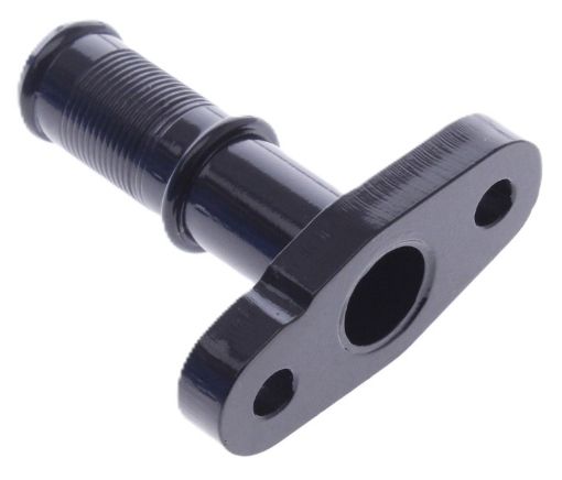 Billede af Oil retur flange – 38mm – 16mm slange tilslutning (lige)