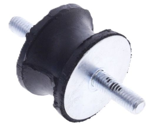 Billede af Gummiophæng med to skruer