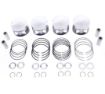 Billede af Mercedes M102.962 - Special made JE pistons - With skirt coating