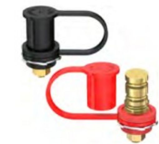 Billede af Batteriterminal Plus - (Sort)