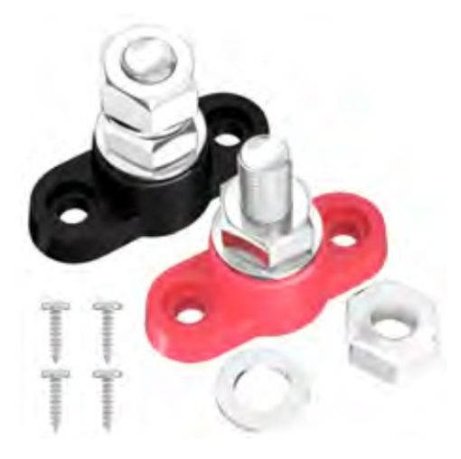 Billede af Kabelterminal rød M10