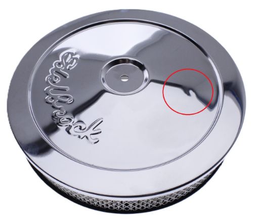 Billede af SCRATCH AND DENT - Edelbrock Pro-Flo Series luftfilter 1208