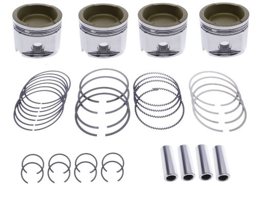 Billede af JE-Pistons Custom Volvo 1.7L 8V - B18FT - Turbo - 8.5:1 - 81.50mm - Set of 4