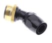 Billede af 45° Quick Connect Hose Ends -Black/Gold - AN20