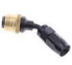 Billede af 45° Quick Connect Hose Ends -Black/Gold - AN4