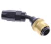 Billede af 45° Quick Connect Hose Ends -Black/Gold - AN4
