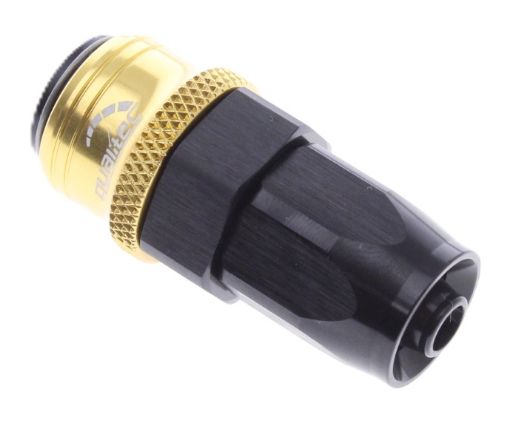 Billede af Straight Quick Connect Hose Ends -Black/Gold - AN6