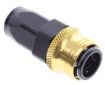 Billede af Straight Quick Connect Hose Ends -Black/Gold - AN6