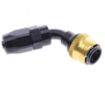 Billede af 60° Quick Connect Hose Ends -Black/Gold - AN6