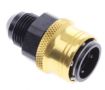 Billede af AN male quick connect adapter -Black/Gold - AN8
