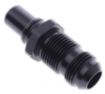 Billede af AN Bulkhead to Male quick connect - Black - AN12